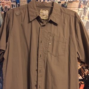 Analog Short Sleeve Button Down